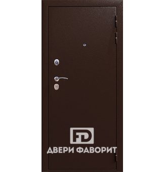 усиленная стальная дверь в коттедж с цинкогрунтом