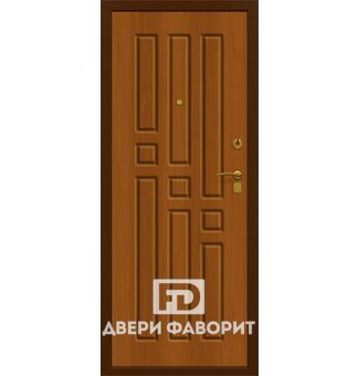 металлическая дверь с терморазрывом и мдф отделкой