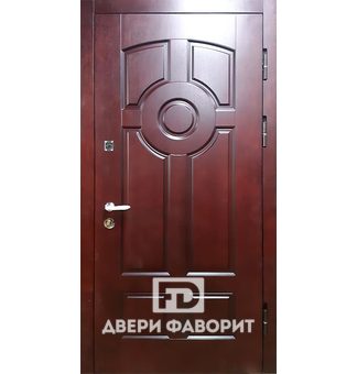 дверь в квартиру с МДФ отделкой