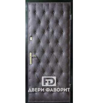 недорогая дверь в квартиру с винилискожей