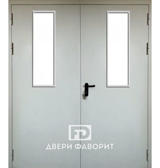 двустворчатая противопожарная дверь МД-1868