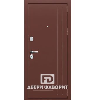 Стальная дверь в загородный дом (цинкогрунт)