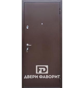 Уличная металлическая дверь с шумоизоляцией