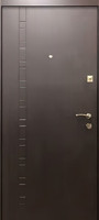 миниатюра - металлическая дверь в квартиру с отделкой панелями МДФ - МД-225 - kv71-2